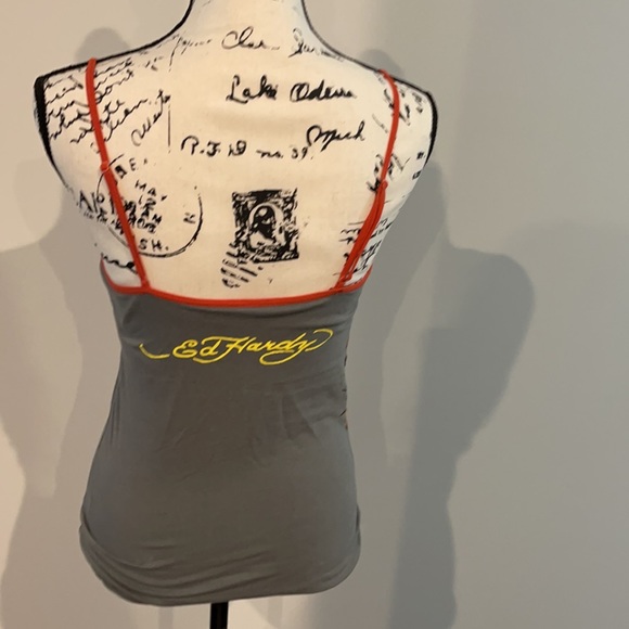 Vintage Ed Hardy Cami  Large - Picture 5 of 6